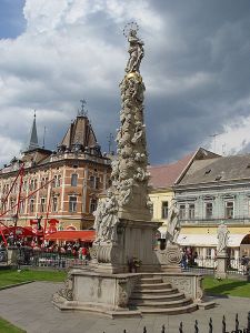 Kosice (Kassa in Hungarian) - Statue Immaculata